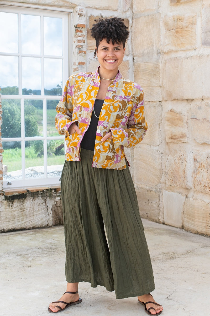 Willow Kantha - Mustarda