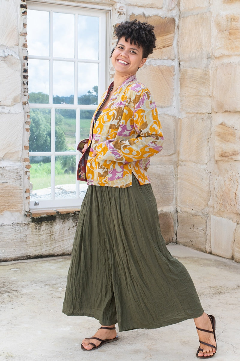 Willow Kantha - Mustarda