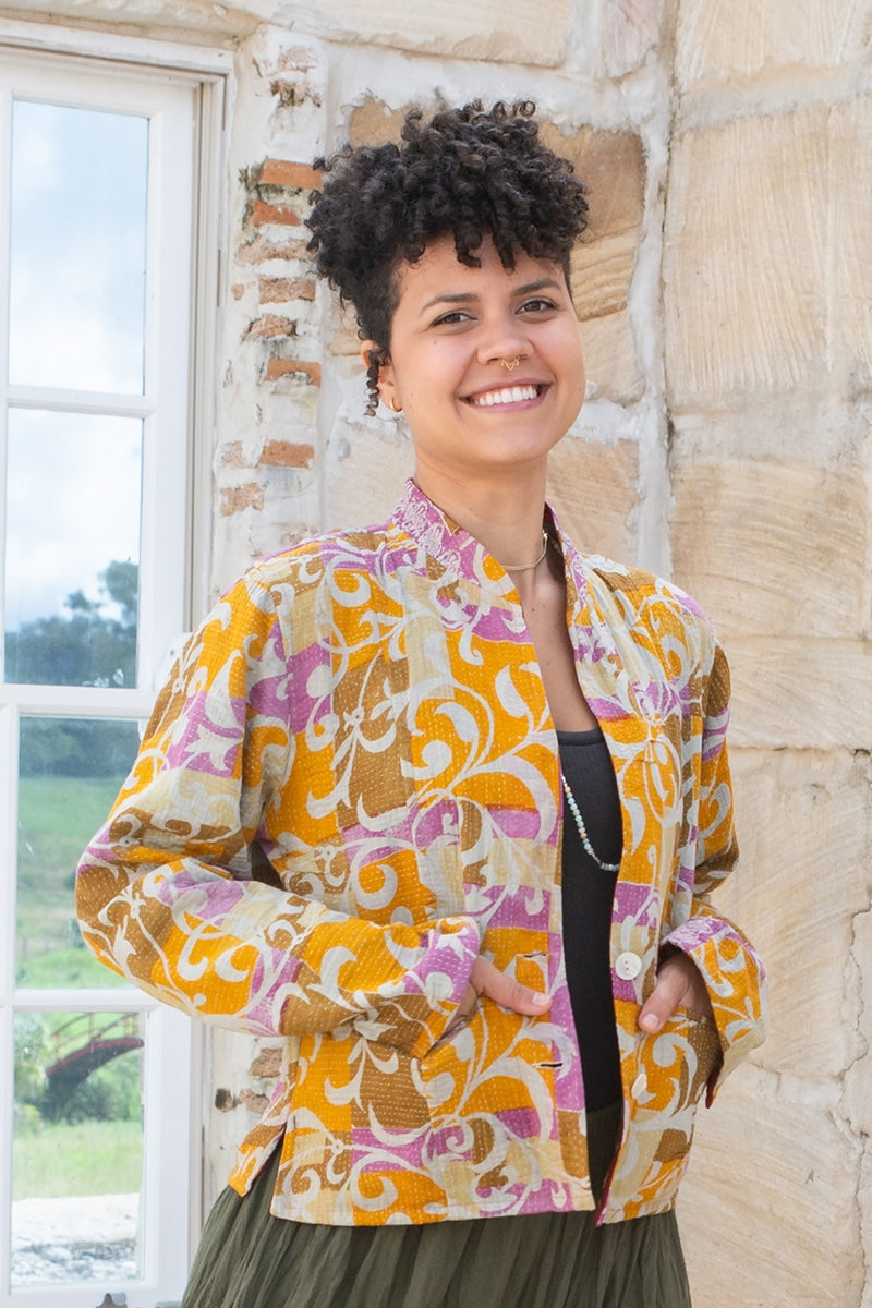 Willow Kantha - Mustarda