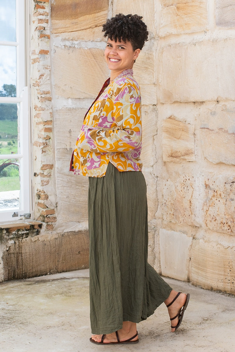 Willow Kantha - Mustarda