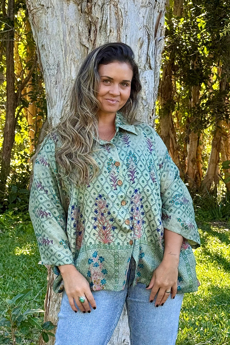 Vintage Sari Amira - Chateau (wool/silk)