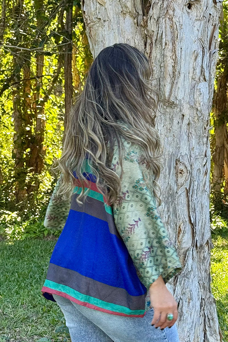 Vintage Sari Amira - Chateau (wool/silk)