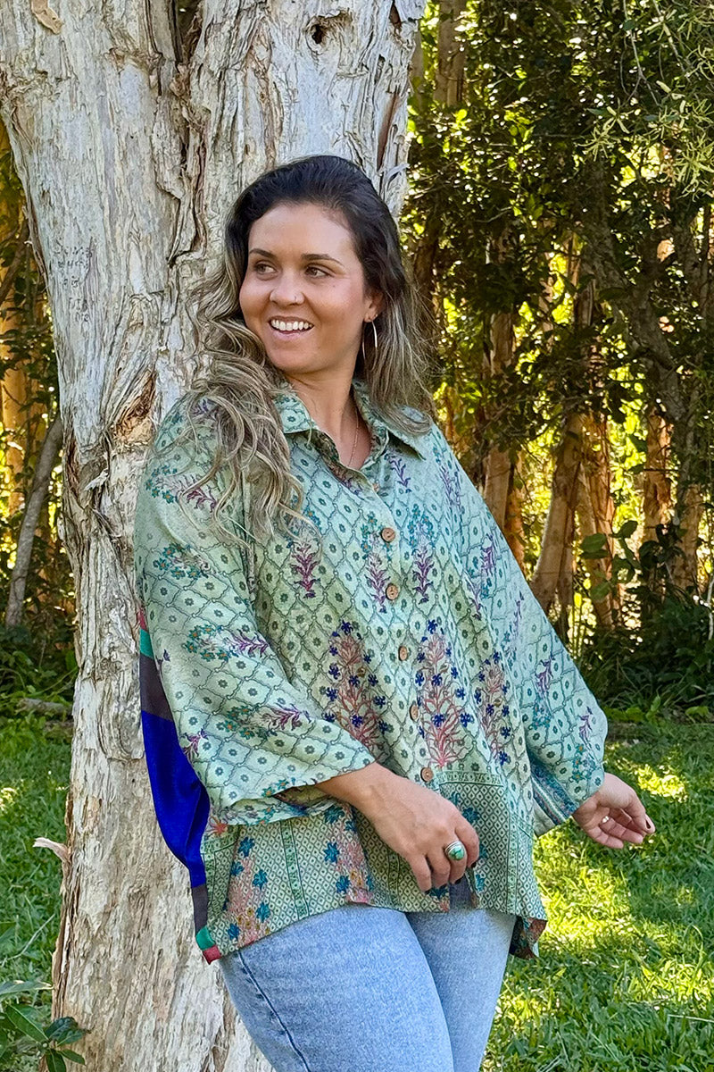Vintage Sari Amira - Chateau (wool/silk)