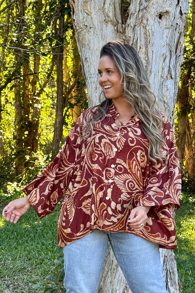 Vintage Sari Amira - Zahara (silk)