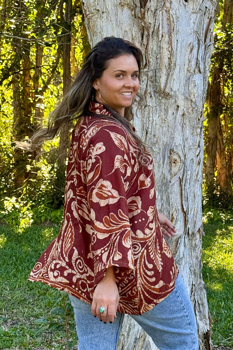Vintage Sari Amira - Zahara (silk)