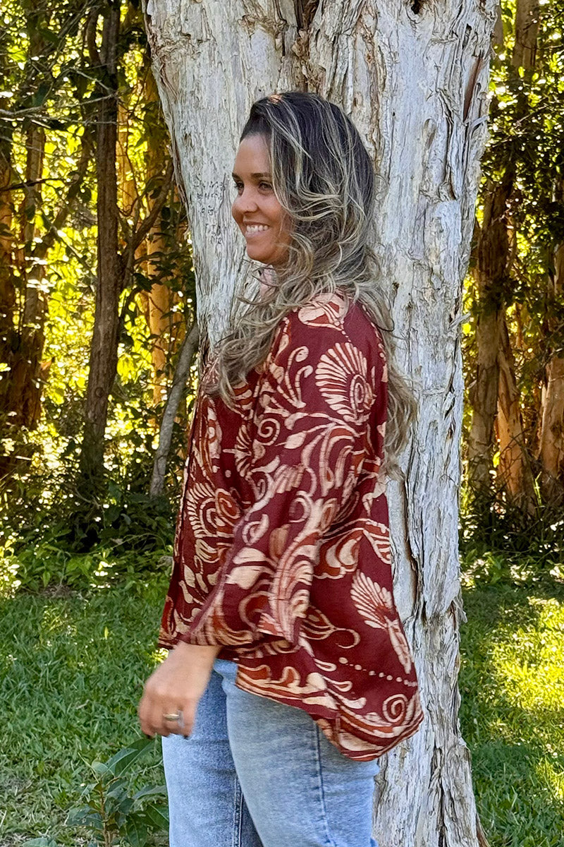 Vintage Sari Amira - Zahara (silk)
