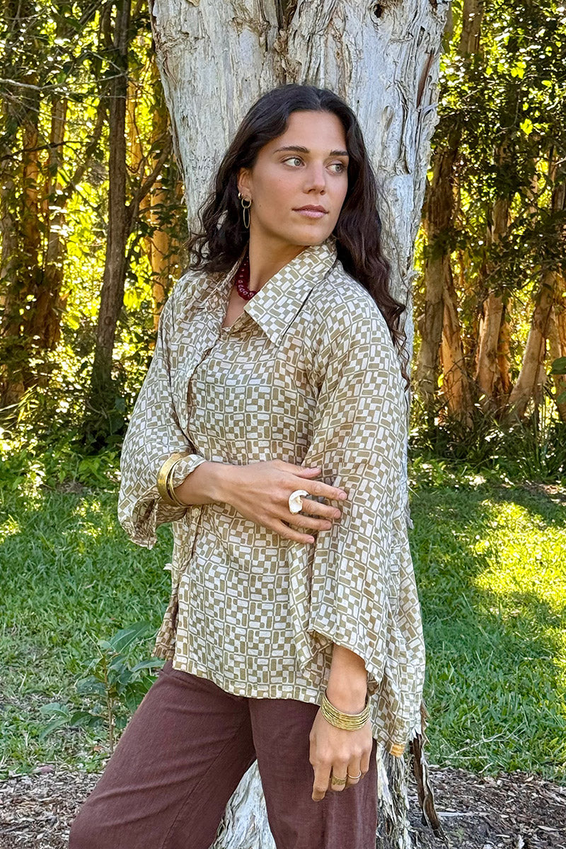 Vintage Sari Amira - Oliana (silk)