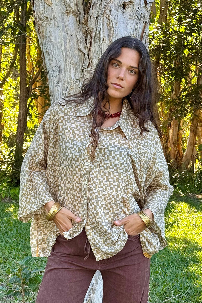 Vintage Sari Amira - Oliana (silk)