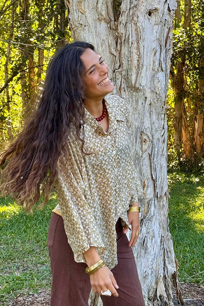 Vintage Sari Amira - Oliana (silk)