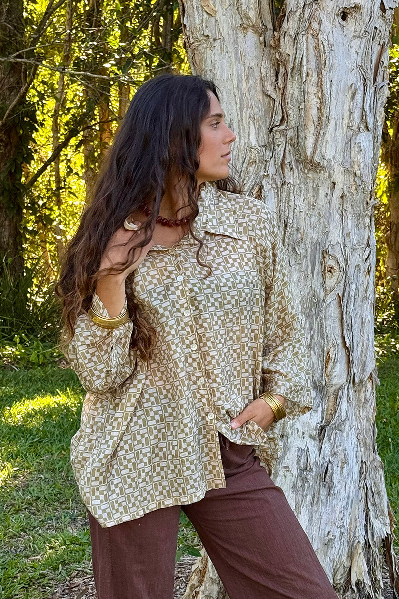 Vintage Sari Amira - Oliana (silk)
