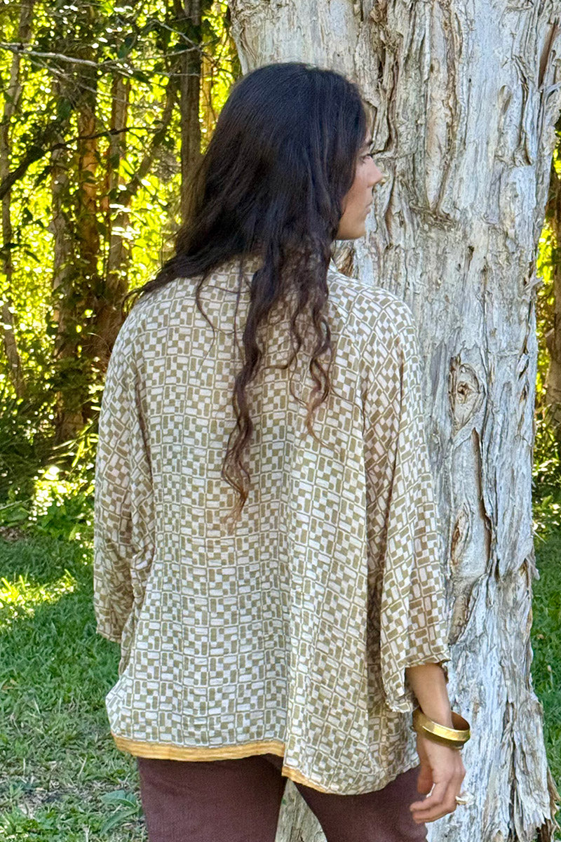 Vintage Sari Amira - Oliana (silk)