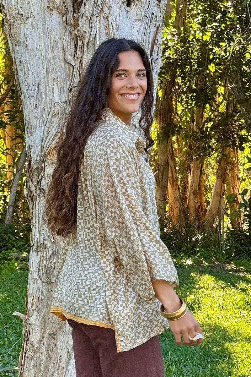 Vintage Sari Amira - Oliana (silk)
