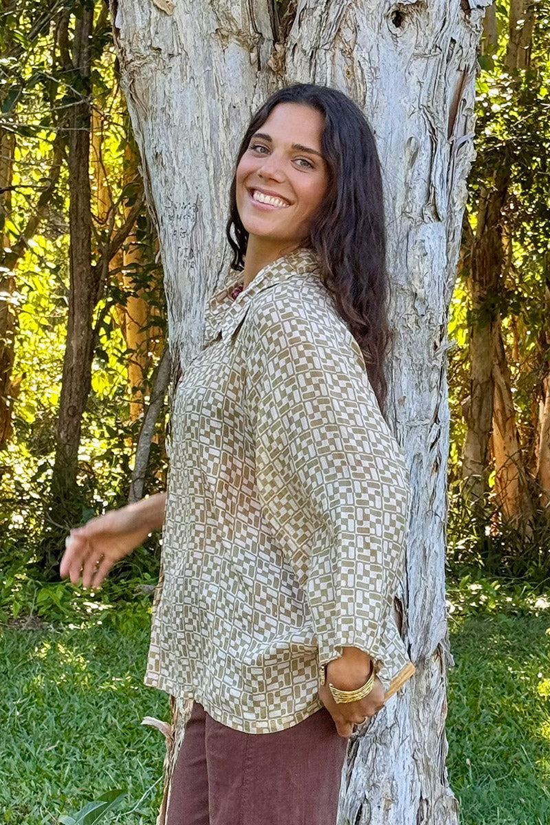 Vintage Sari Amira - Oliana (silk)
