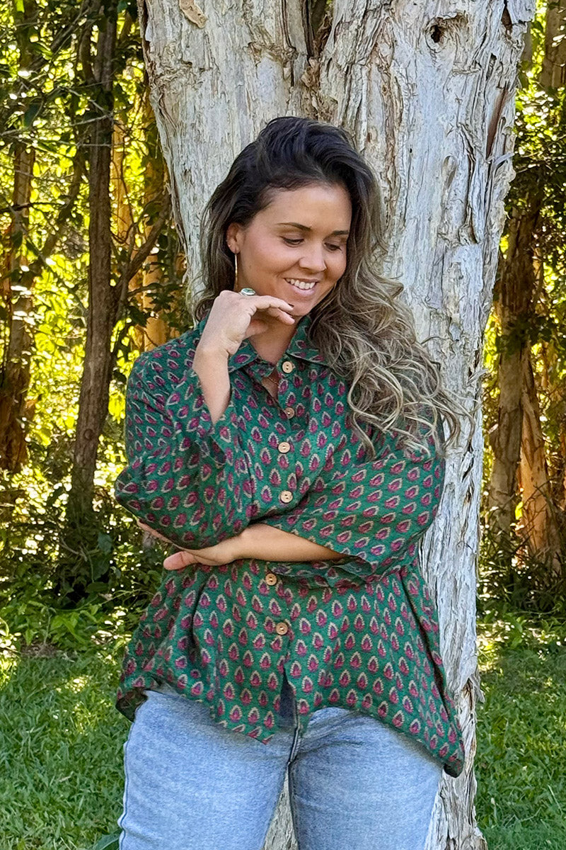 Vintage Sari Amira - Parvati (wool/silk)