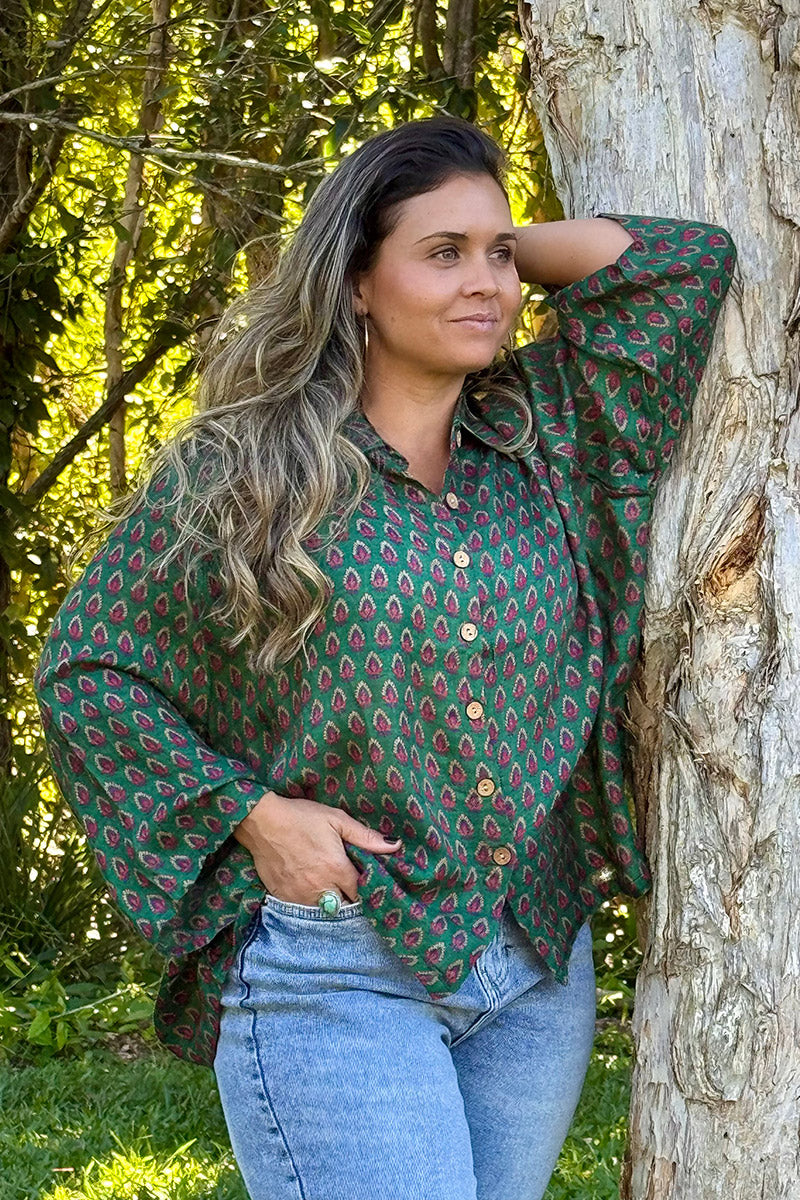 Vintage Sari Amira - Parvati (wool/silk)