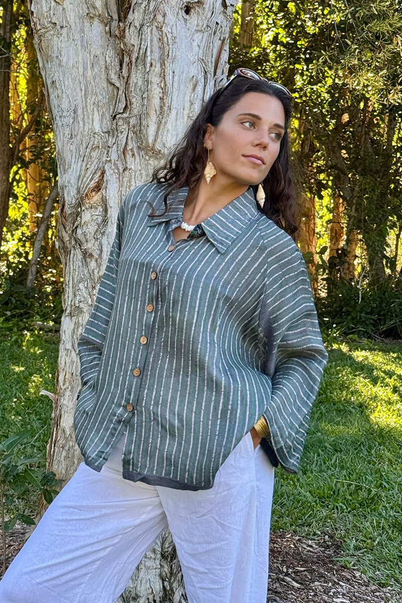 Vintage Sari Amira - Rene (wool/silk)