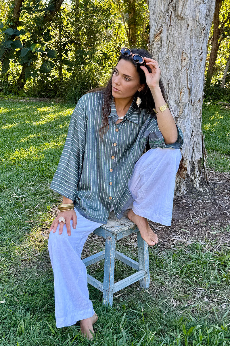 Vintage Sari Amira - Rene (wool/silk)