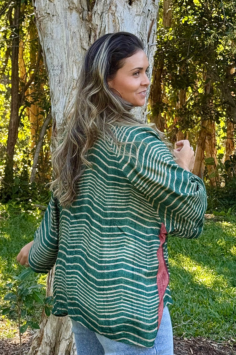 Vintage Sari Amira - Arran (wool/silk)