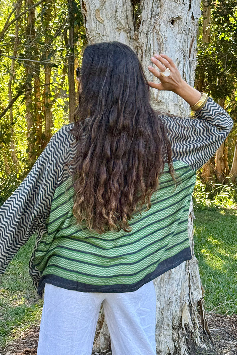 Vintage Sari Amira - Takla (wool/silk)