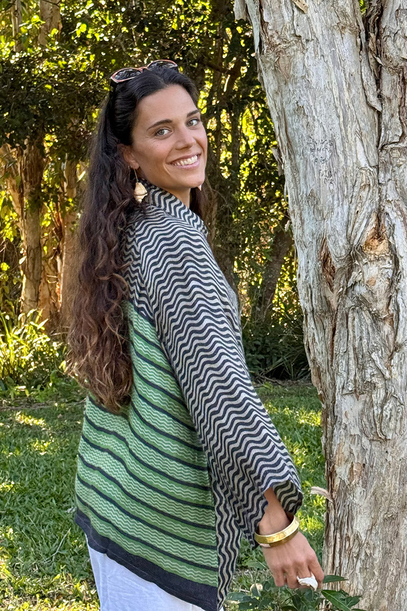 Vintage Sari Amira - Takla (wool/silk)