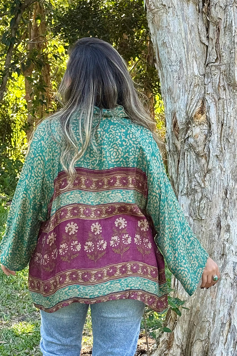 Vintage Sari Amira - Maisi (wool/silk)