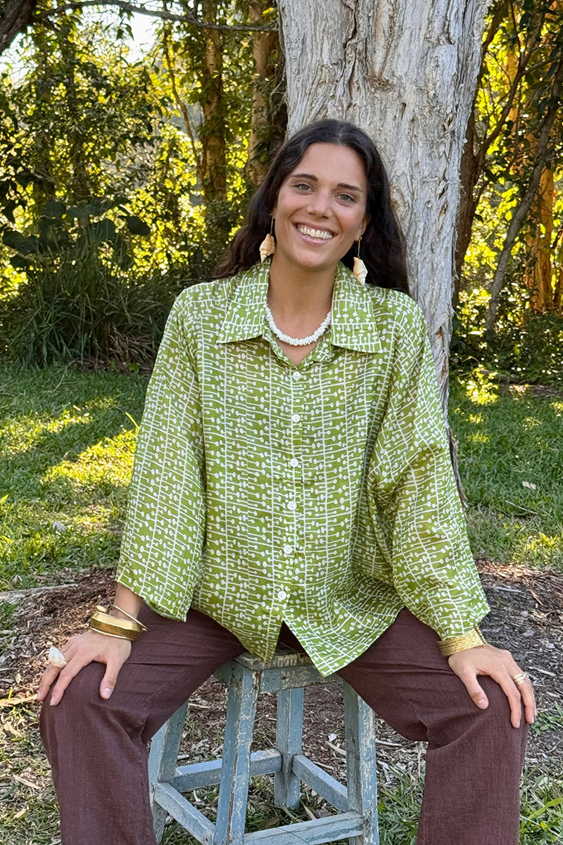 Vintage Sari Amira - Junia (silk)