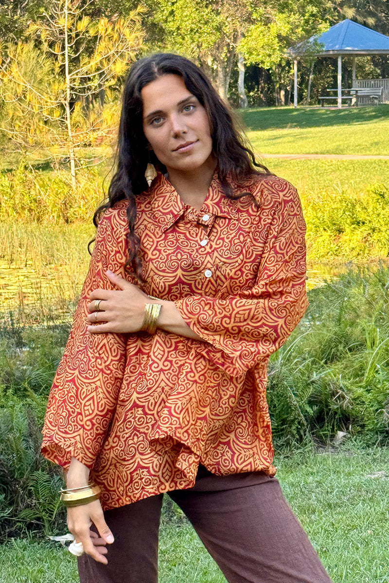 Vintage Sari Amira - Solenne (silk)