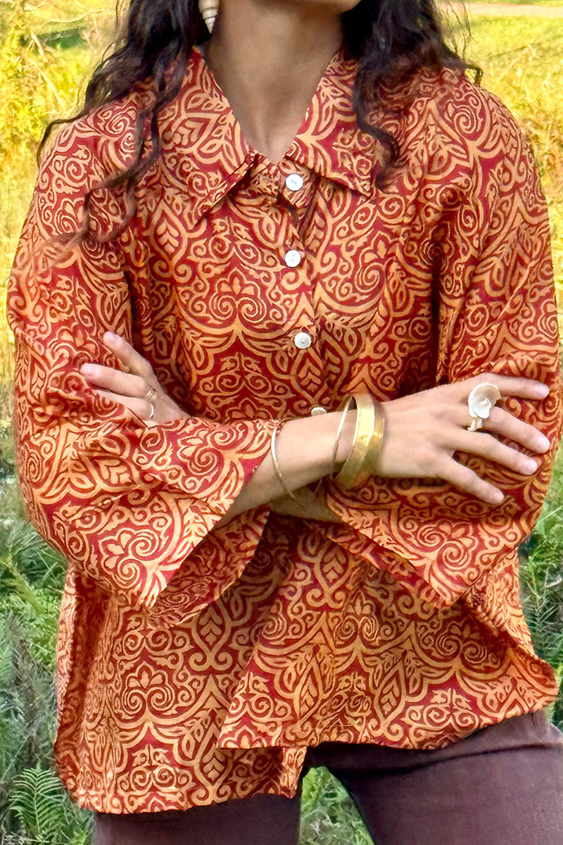 Vintage Sari Amira - Solenne (silk)