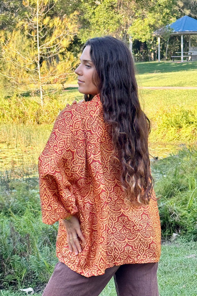 Vintage Sari Amira - Solenne (silk)