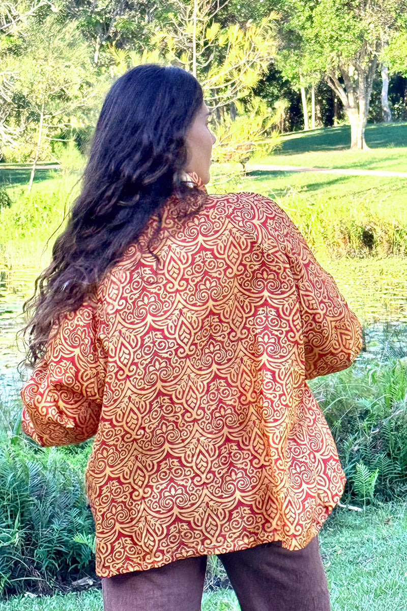 Vintage Sari Amira - Solenne (silk)