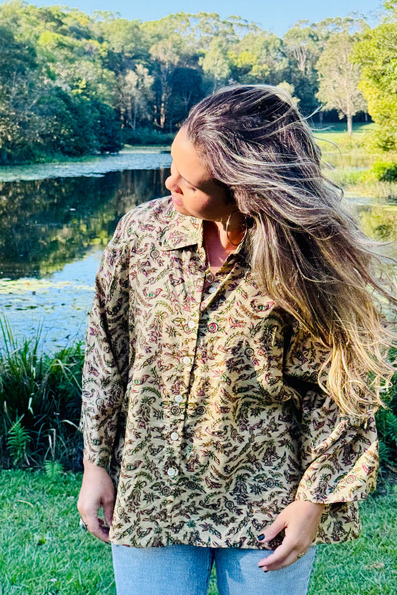 Vintage Sari Amira - Nalani (silk)