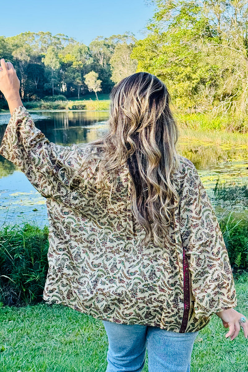 Vintage Sari Amira - Nalani (silk)