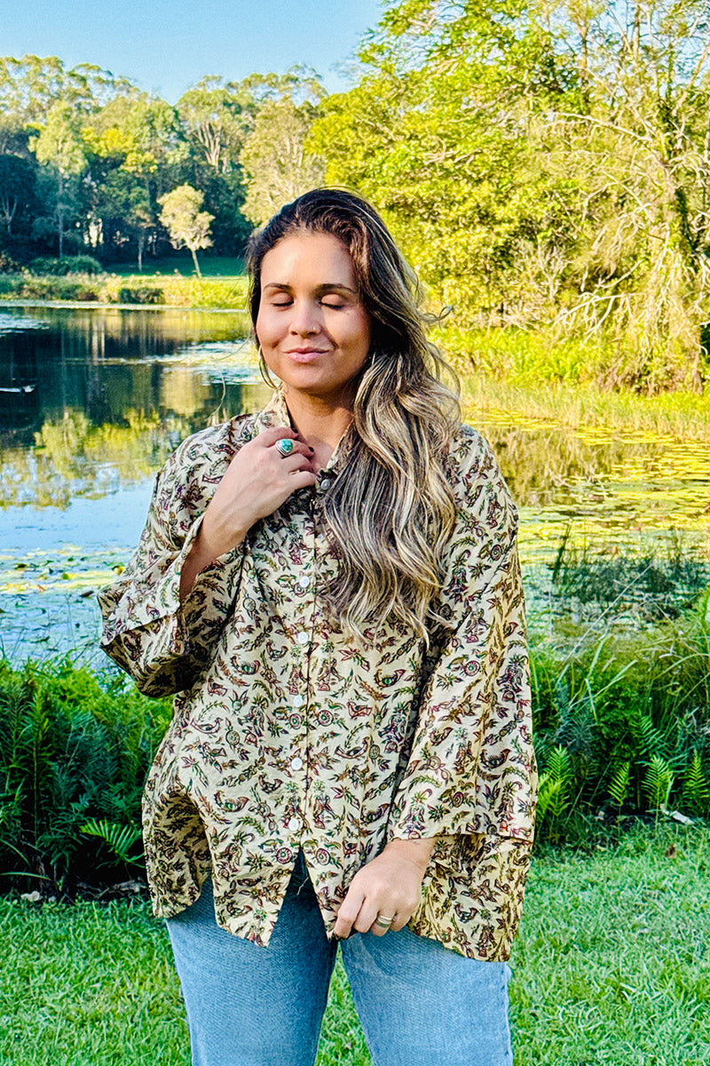 Vintage Sari Amira - Nalani (silk)