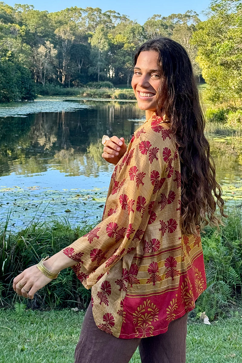 Vintage Sari Amira - Zahara (silk)