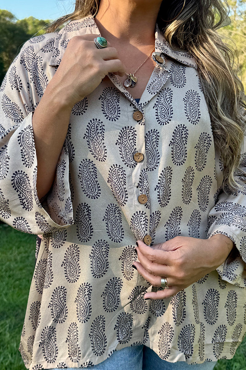 Vintage Sari Amira - Parvati (wool/silk)