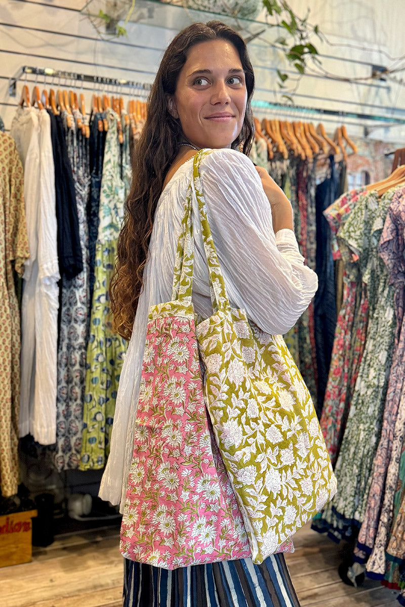 Two-Way Tote Bag - Wild Citron