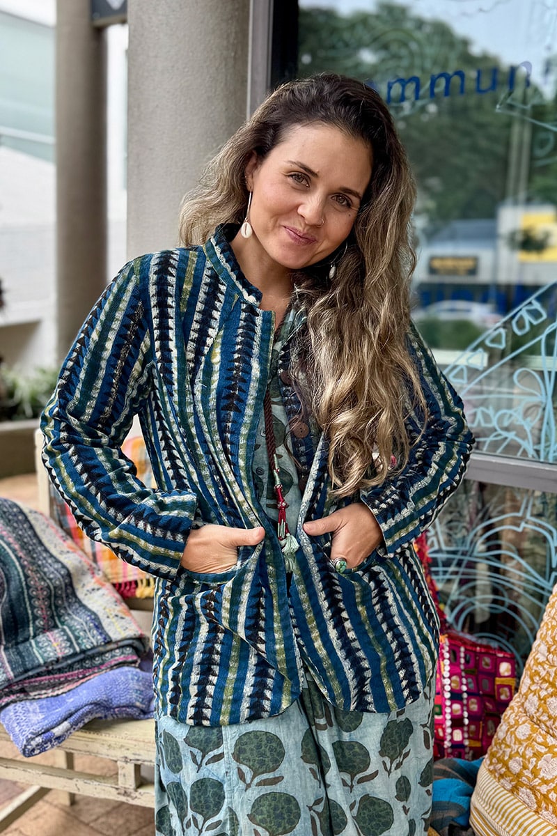 Tilbra Corduroy Jacket - Lazulite
