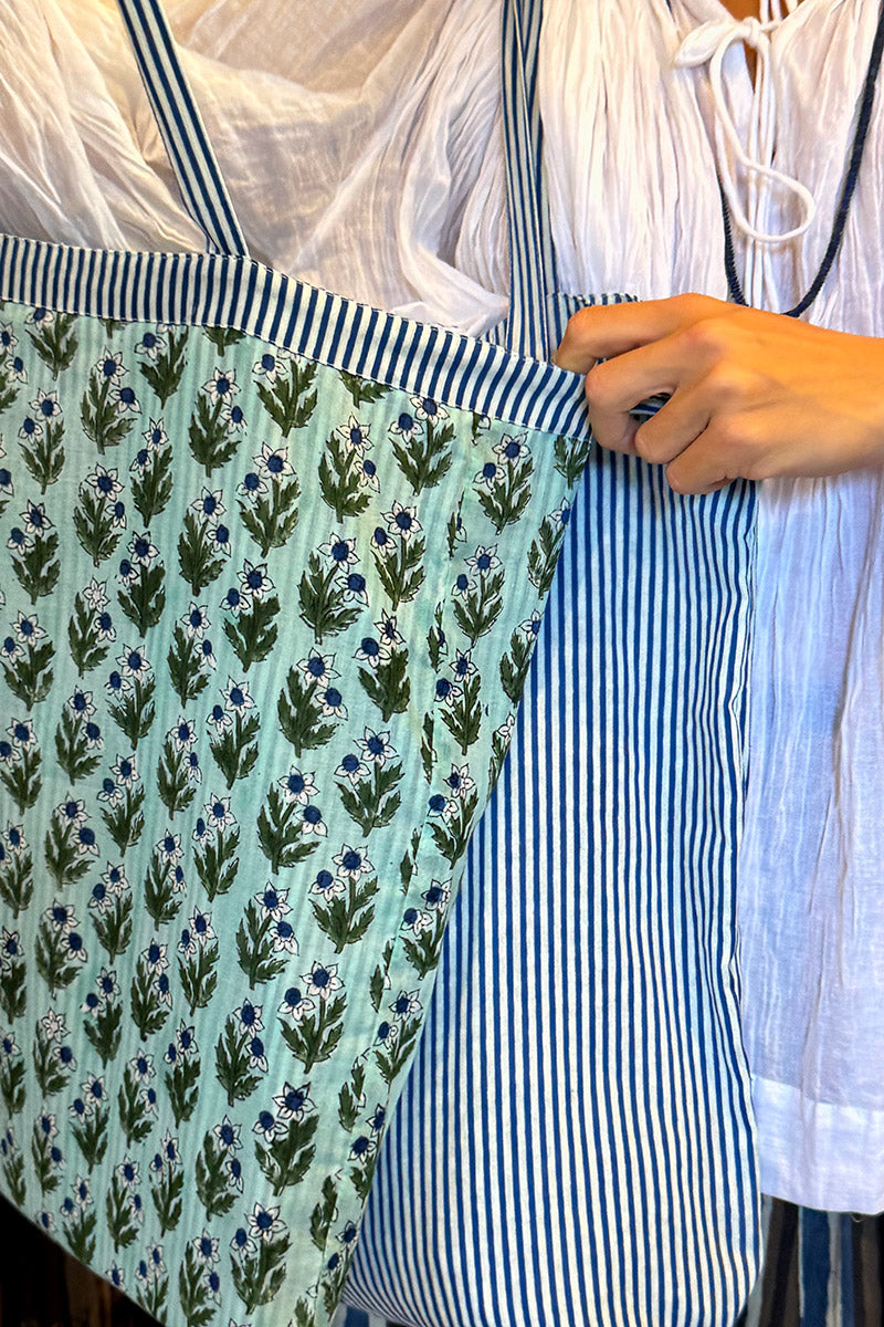 Two-Way Tote Bag - Sea Meadow