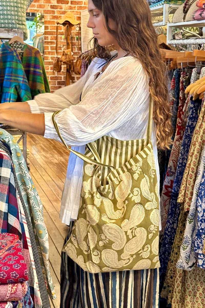 Two-Way Tote Bag - Eucalypt