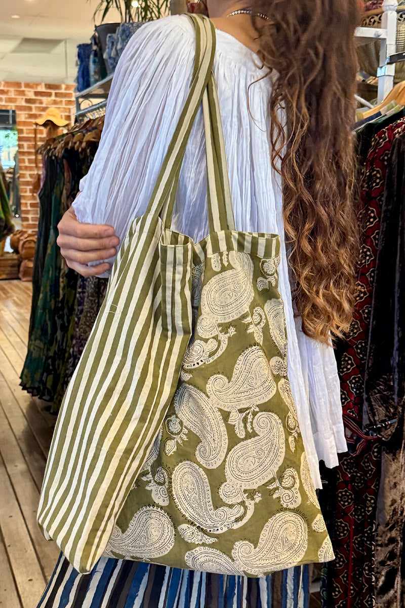 Two-Way Tote Bag - Eucalypt