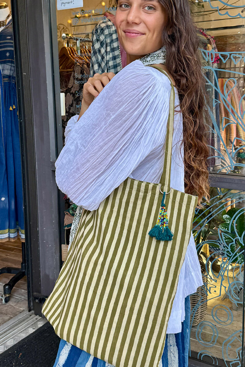Two-Way Tote Bag - Eucalypt