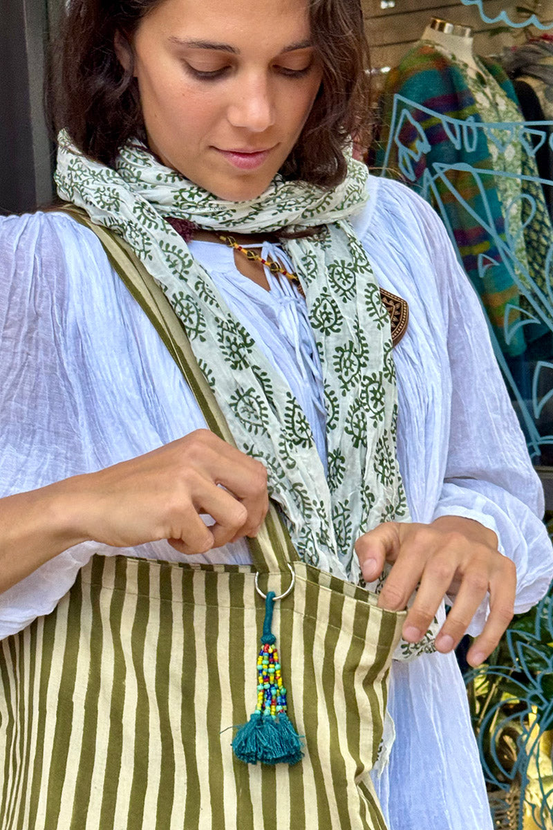 Willow Scarf - Wasabi