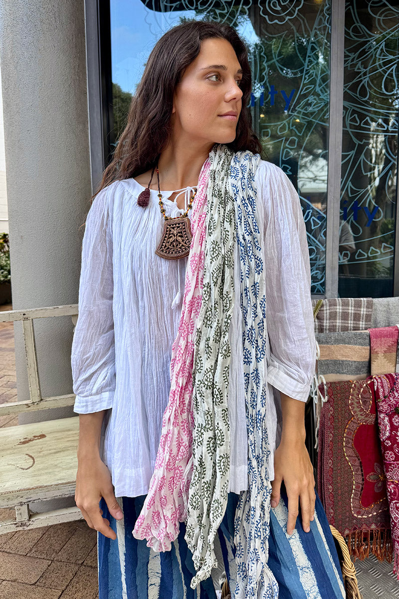 Willow Scarf - Wasabi
