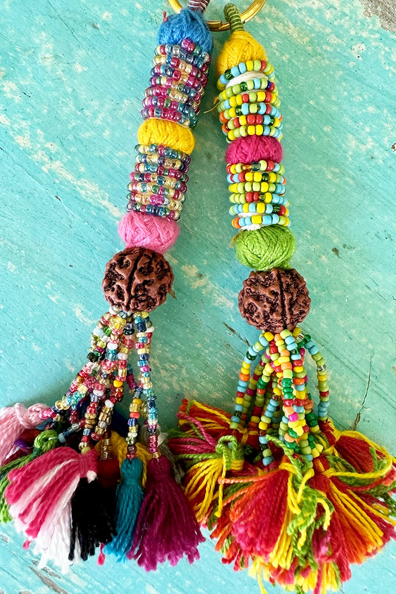 Tassle Keyring - assorted