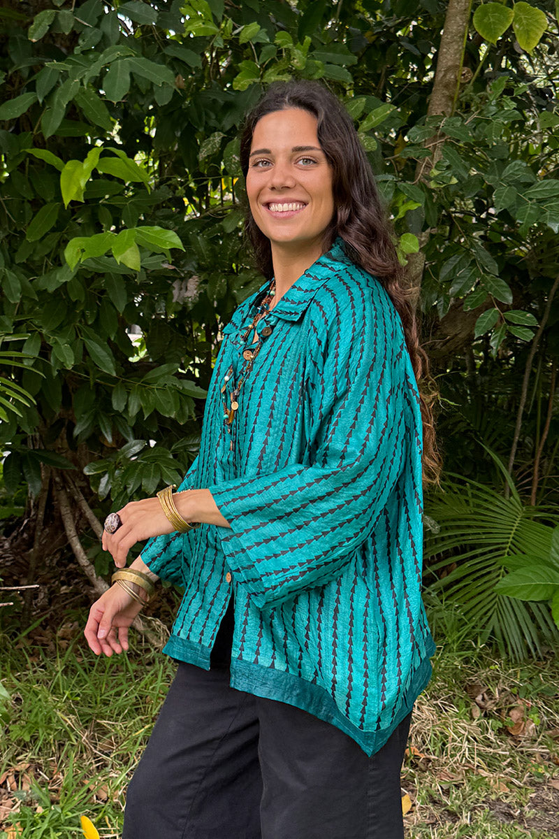 Vintage Sari Amira - Mistral (wool/silk)