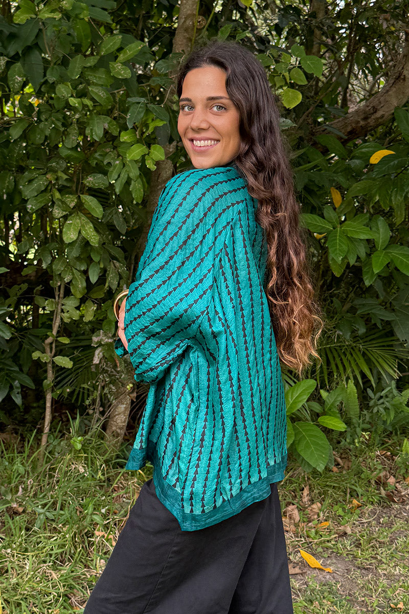 Vintage Sari Amira - Mistral (wool/silk)