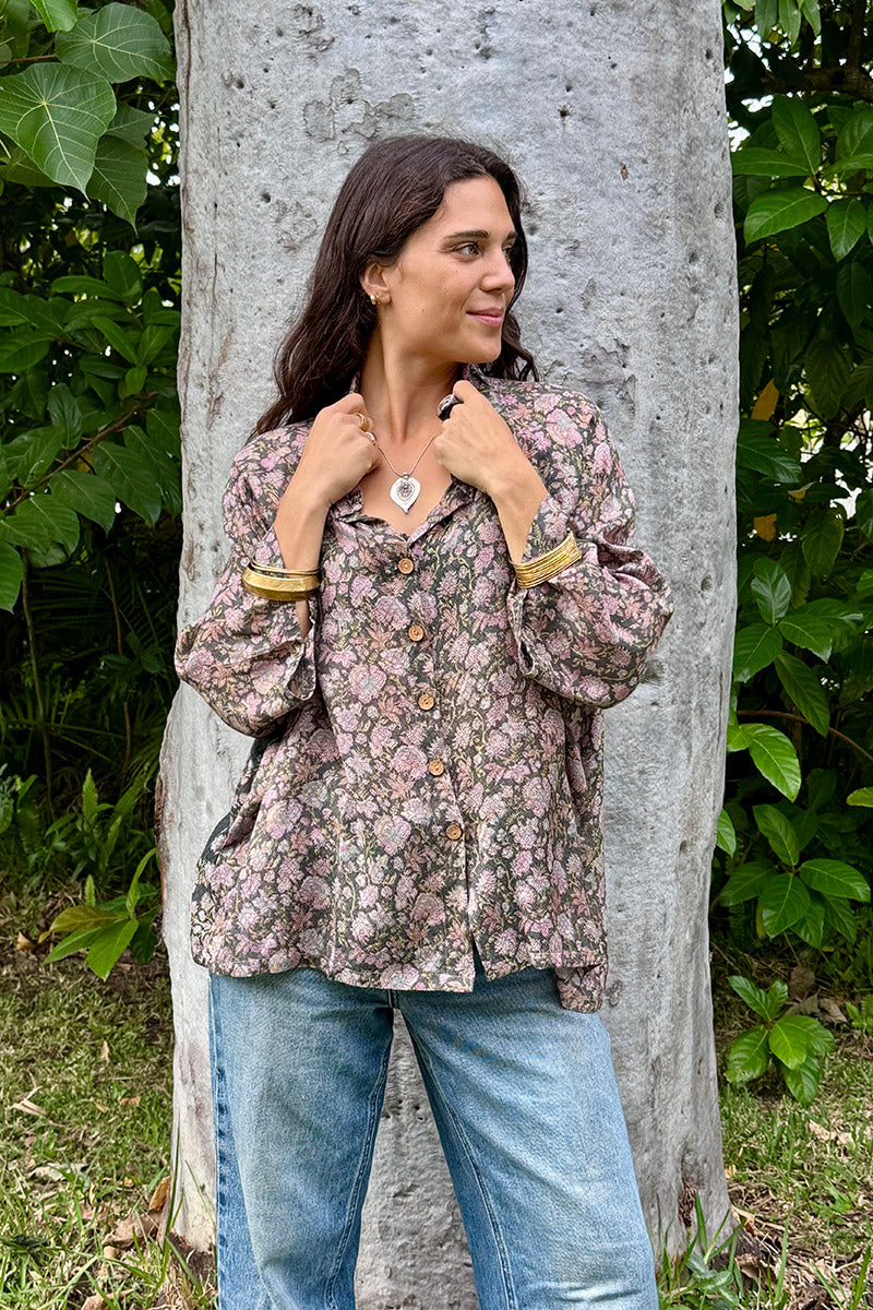 Vintage Sari Amira - Chateau (wool/silk)
