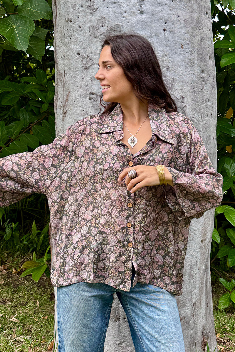 Vintage Sari Amira - Chateau (wool/silk)