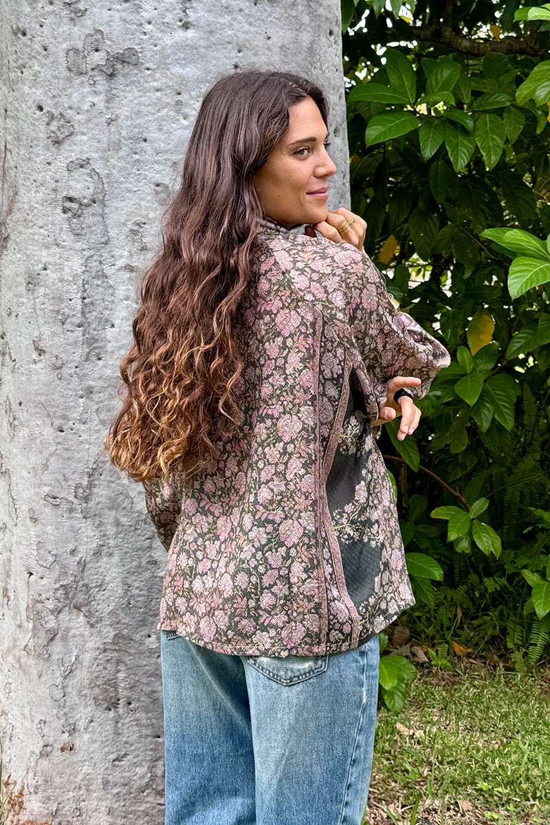 Vintage Sari Amira - Chateau (wool/silk)