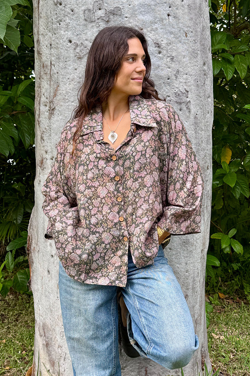 Vintage Sari Amira - Chateau (wool/silk)